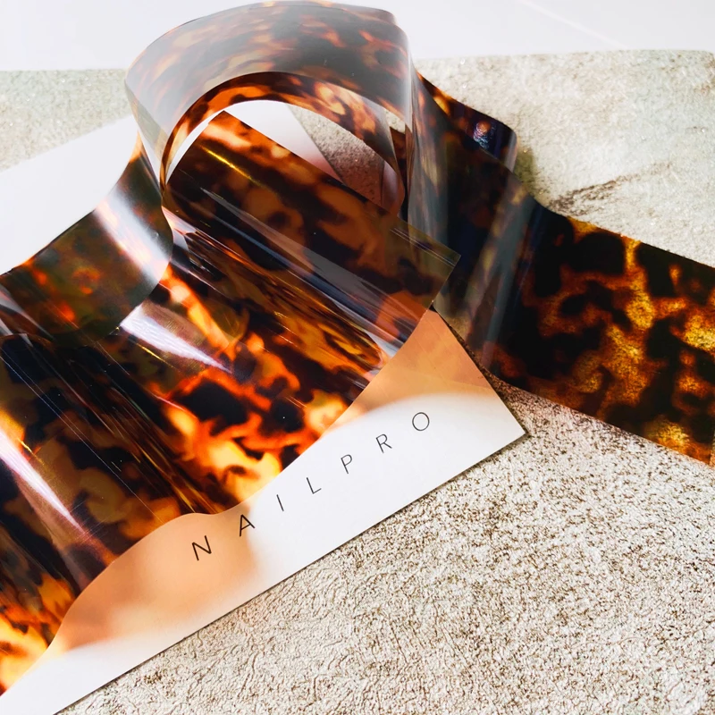 100 см черепаховый Янтарный ноготь искусственная черепаховая раковина переводная