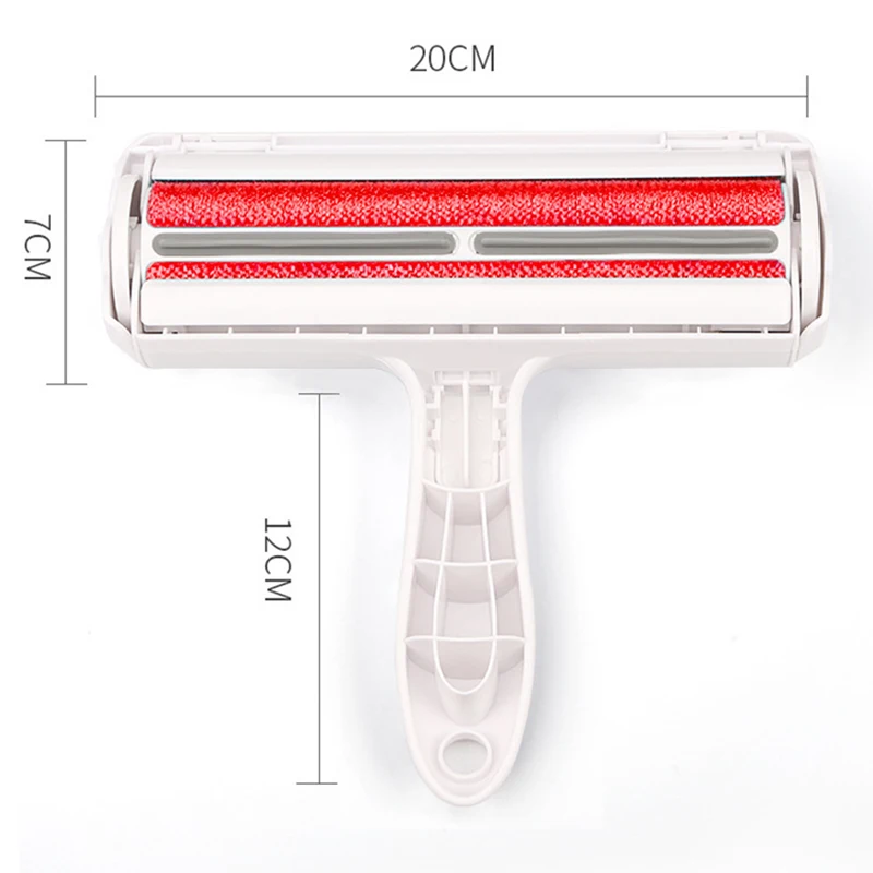 

Pet Hair Remover Roller Removing Dog Cat Hair From Furniture Self-cleaning Lint Pet Hair Remover One Hand Operate