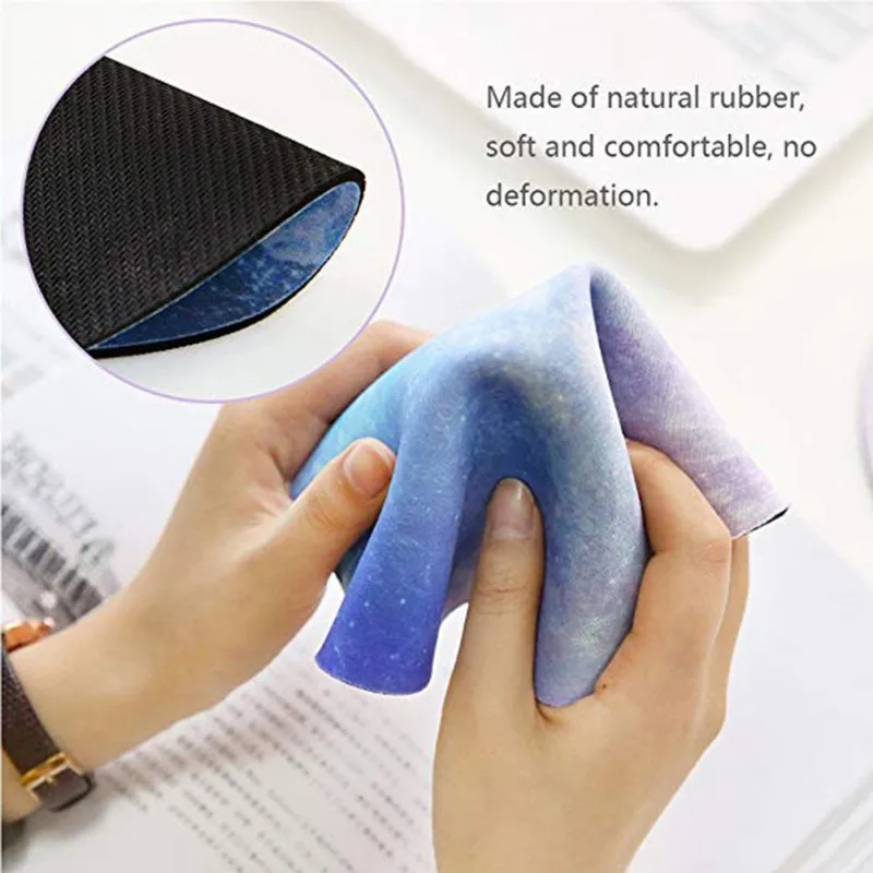 3D эргономичный гелевый коврик для мыши с рисунком аниме фламинго мягкий