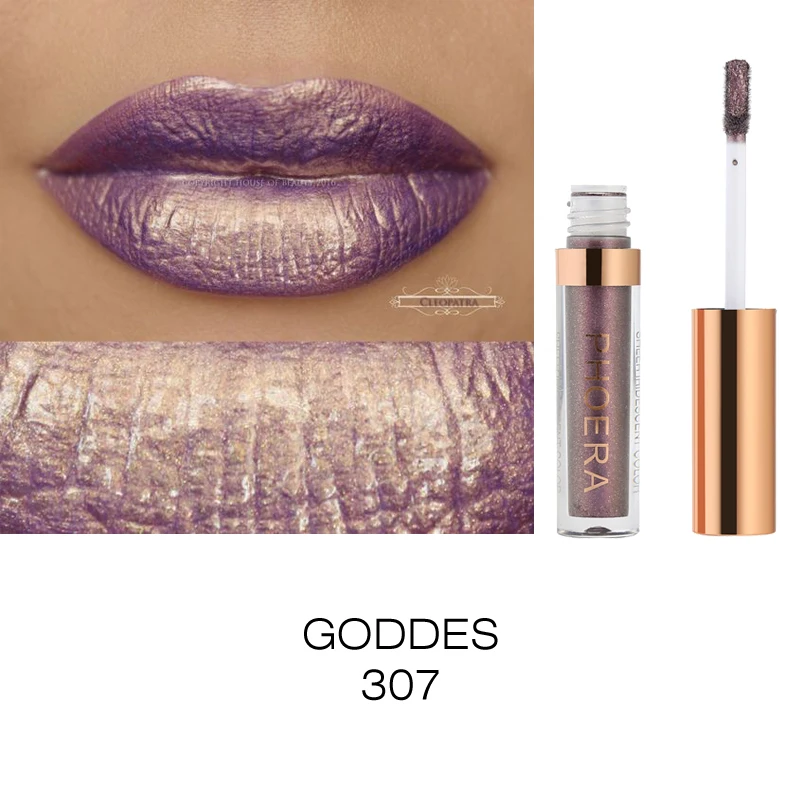 PHOERA Новый 10 цветный макияж блеск для губ стойкий Жидкий Матовый тинт Косметика