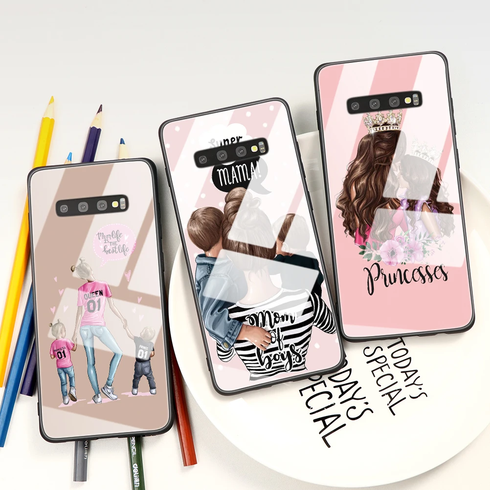 Закаленное Стекло чехол для samsung Galaxy S8 S9 S10 Примечание 10 8 9 A40 A50 A70 A7 A9 A8 A6 J4 Plus 2018 M10 M20