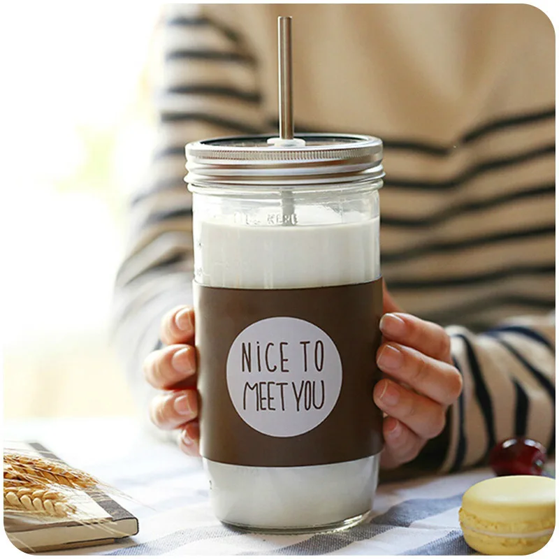 650 мл большой Ёмкость творчества Стекло бутылка стеклянная банка с