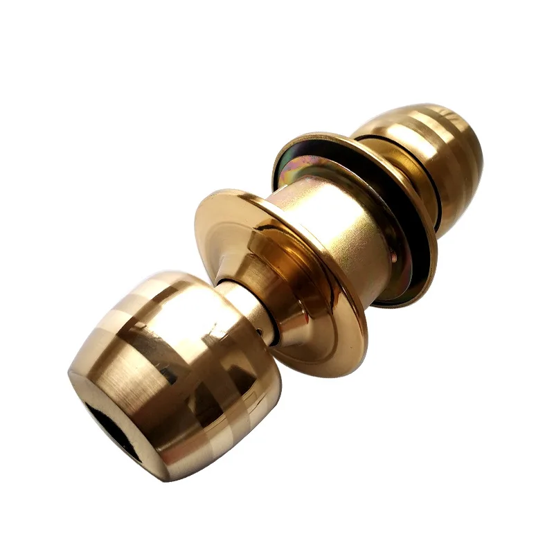 Европейский и американский стандарт медный замок для спальни туалета с медным