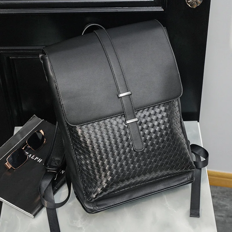 Винтажный матовый рюкзак из искусственной кожи мужской модельер мужские рюкзаки