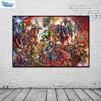 super hero collage retro canvas wall art marvel and canvas man cave decoration poster gifts boys wall home decoration cuadros