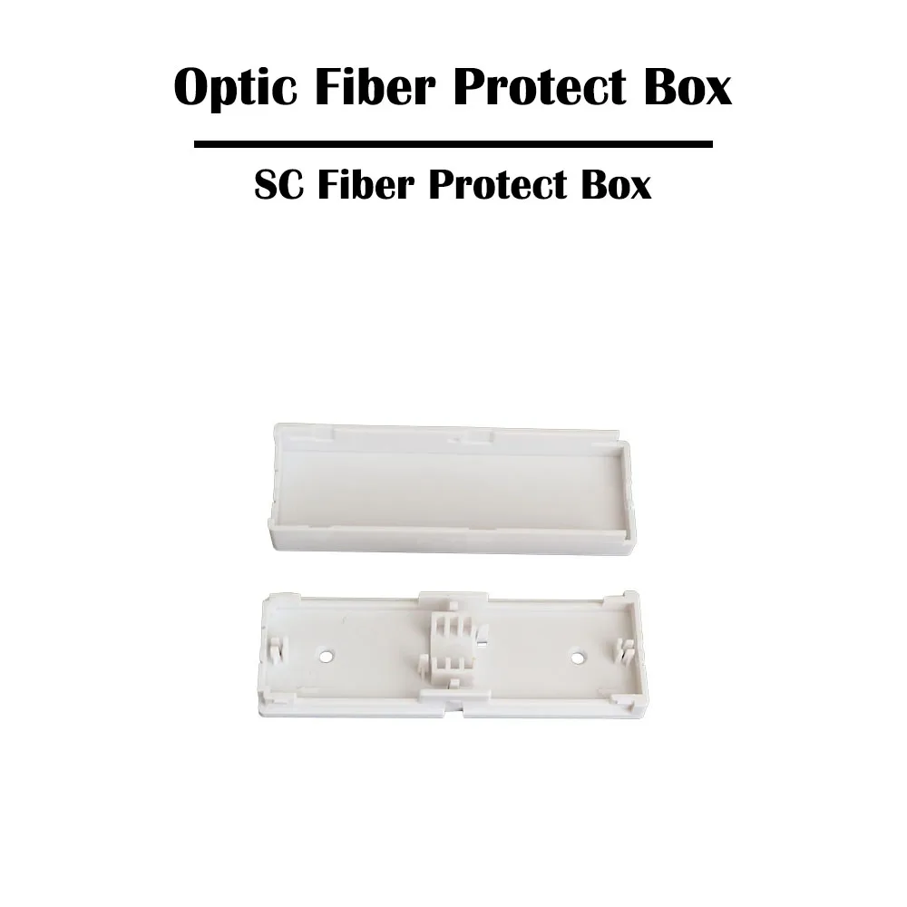 5 шт./лот SC волоконно защитная коробка с/без Оптического Адаптера UPC/APC SM