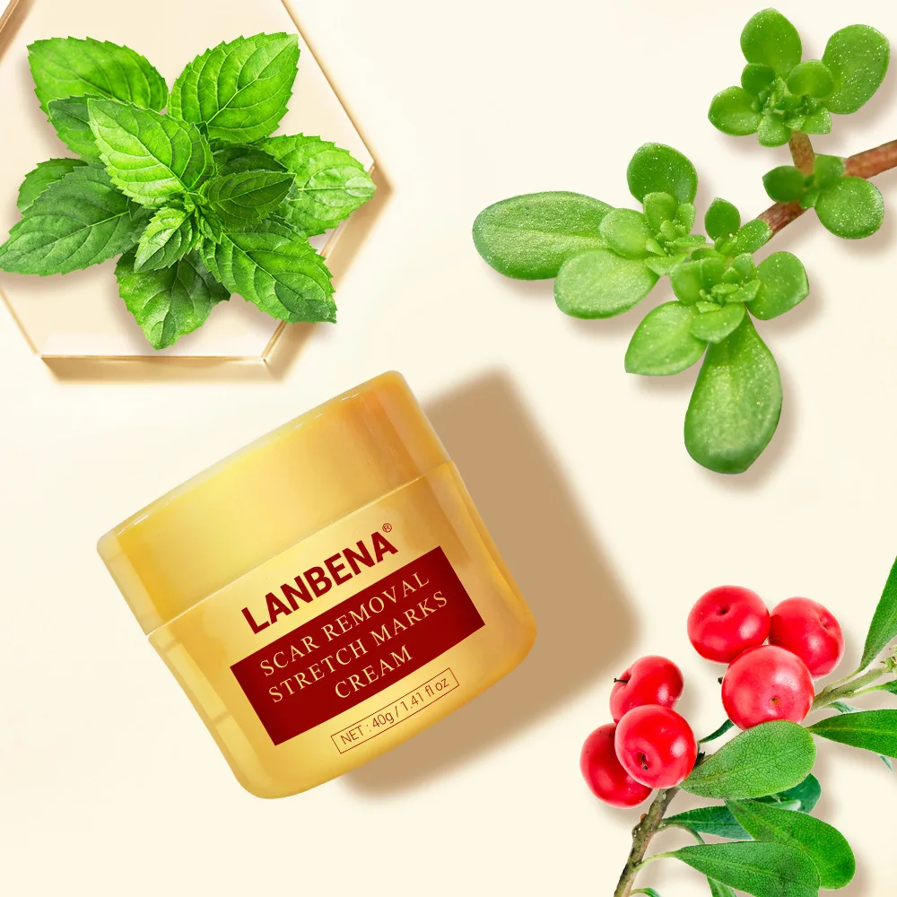 LANBENA 40g удаление рубцов растяжек травяной крем шрама для ухода за кожей и продукты