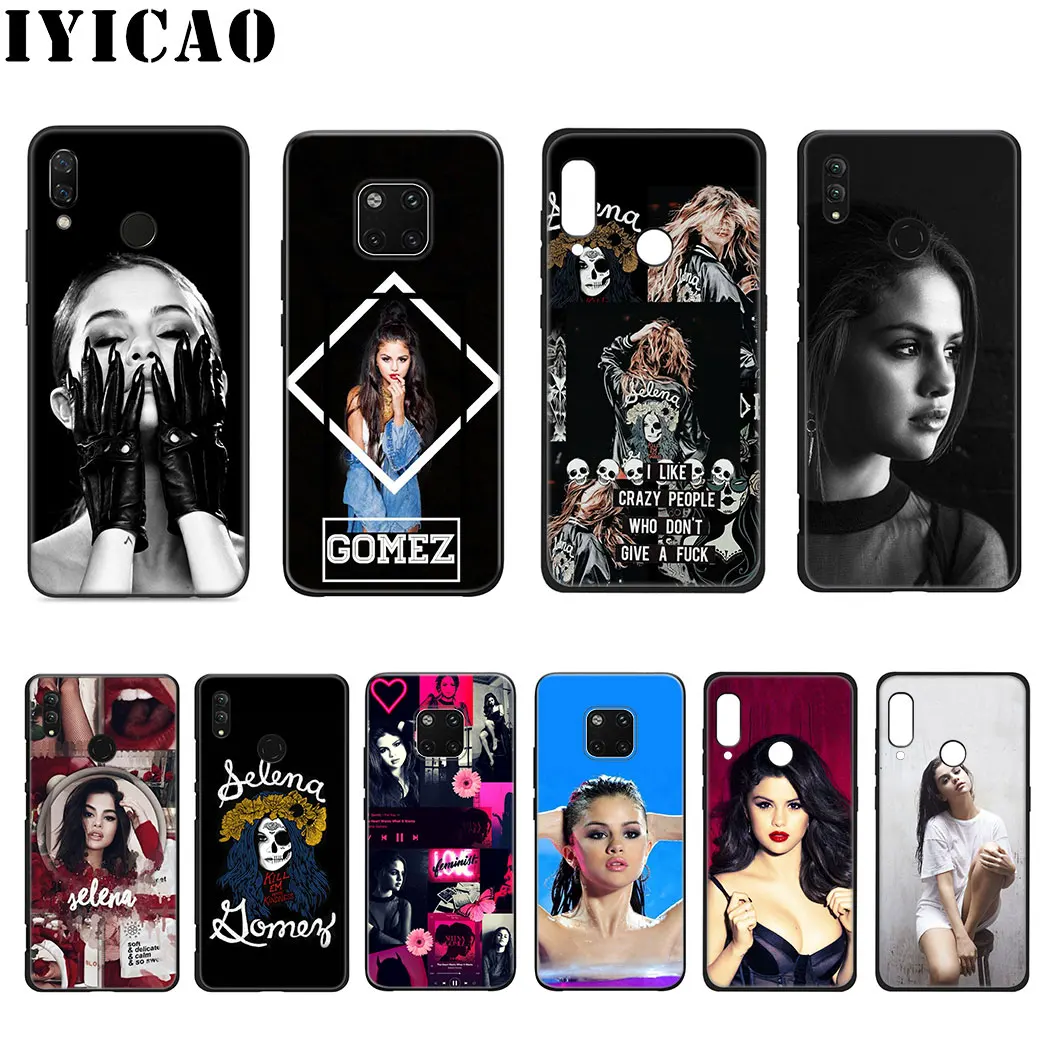 Sexy Selena Gomez Singer Soft Silicone Case for Huawei Mate 30 Pro Lite Y9 Prime P9 P8 Cover |