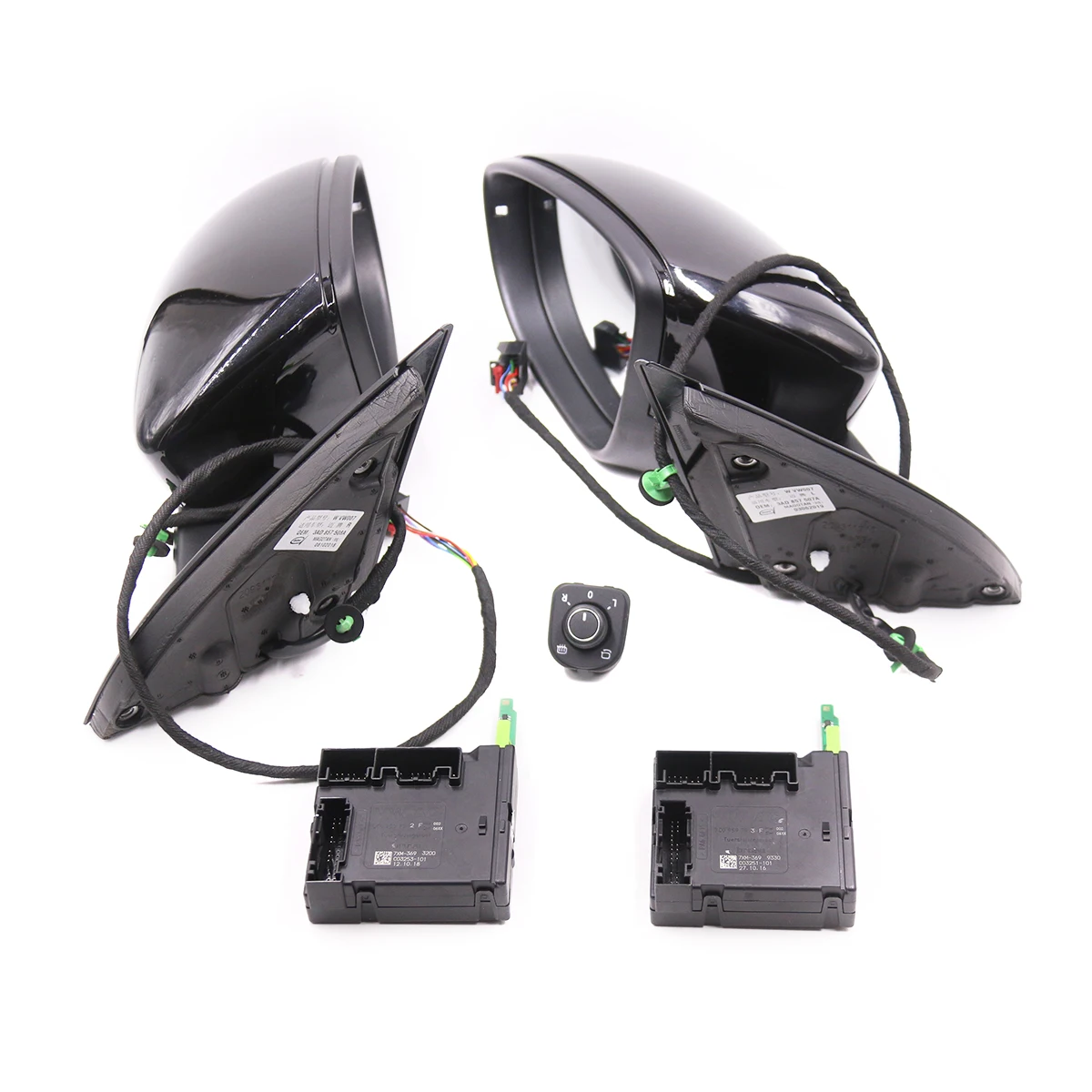 Складной электрический складной зеркальный обновленный комплект для VW LHD Passat B7 CC