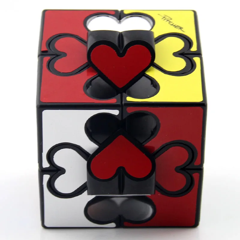 Оригинал высокое качество LanLan внутренняя передача сердце волшебный куб