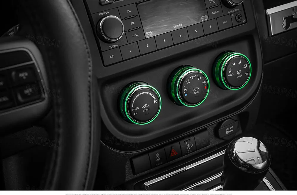 MOPAI интерьер Молдинги для Jeep Wrangler/Компас/Патриот автомобильного кондиционера, кнопка включения декоративная крышка автомобильные аксессуары