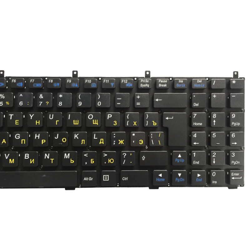 Русская клавиатура для ноутбука Clevo DNS MP 08J46SU 4306W 6 80 M9800 283 1D 08J43NI 430 RU P151SM1 W76TUN W76XCUH W258