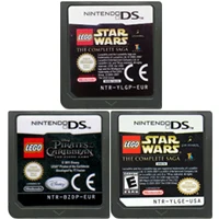 Картридж DS для игровой консоли карта Legoe серии на английском языке Nintendo 3DS
