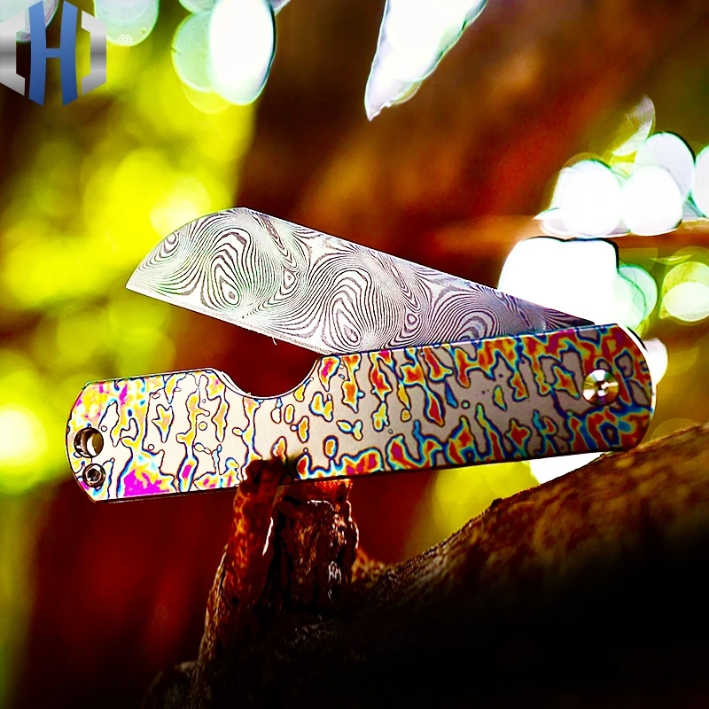 Точилка для детских карандашей M390 и Дамасская точилка нож повседневного