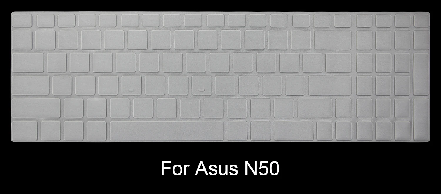 Чехол для клавиатуры из ТПУ HRH Asus N50 N51 K50 K50AD K51 F50 X5X X5DC X5D A52 N61VG M60 F61 X61 X66 K70 N70 N73 A72 X501