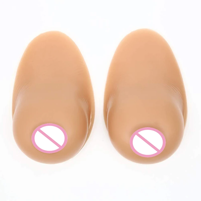 Реалистичная самоклеящаяся силиконовая форма для груди с естественным протезом