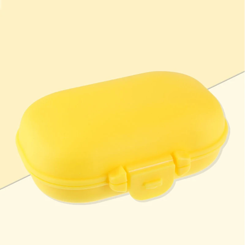 Medicine Box Mini Pill Cases Vitamin Pill Tablet Case Portable Travel Medical Box Pill Splitters Travel Accessories