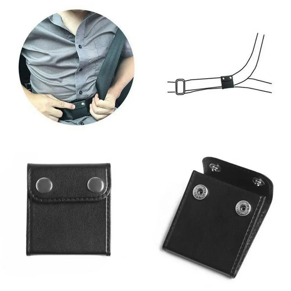 

Universal Car Seat Belt Shoulder Guard Protector Car Adjuster Shoulder Guard Styling Pad Car Belt 2pcs Safe Seatbelt Buckle