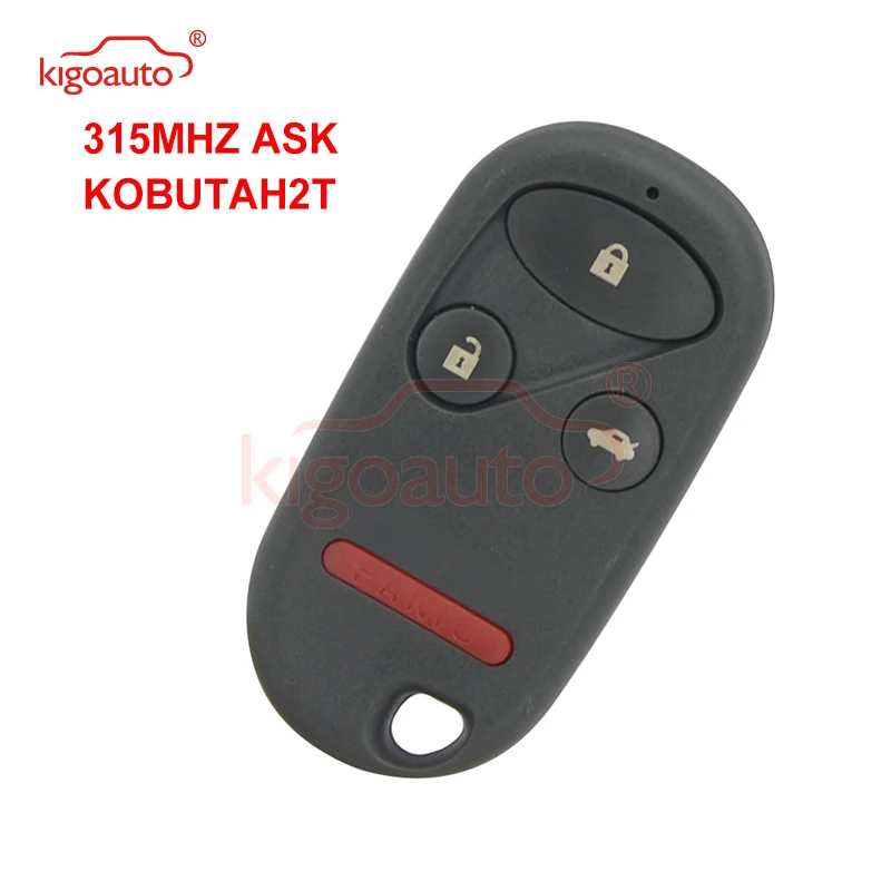 Kigoauto KOBUTAH2T дистанционный ключ брелок от машины 4 кнопки 315 МГц спросить для Honda Accord