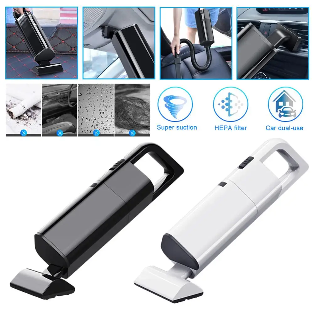 Новый автомобильный пылесос ручной мини для автомобиля аспиратор 12 в мощные