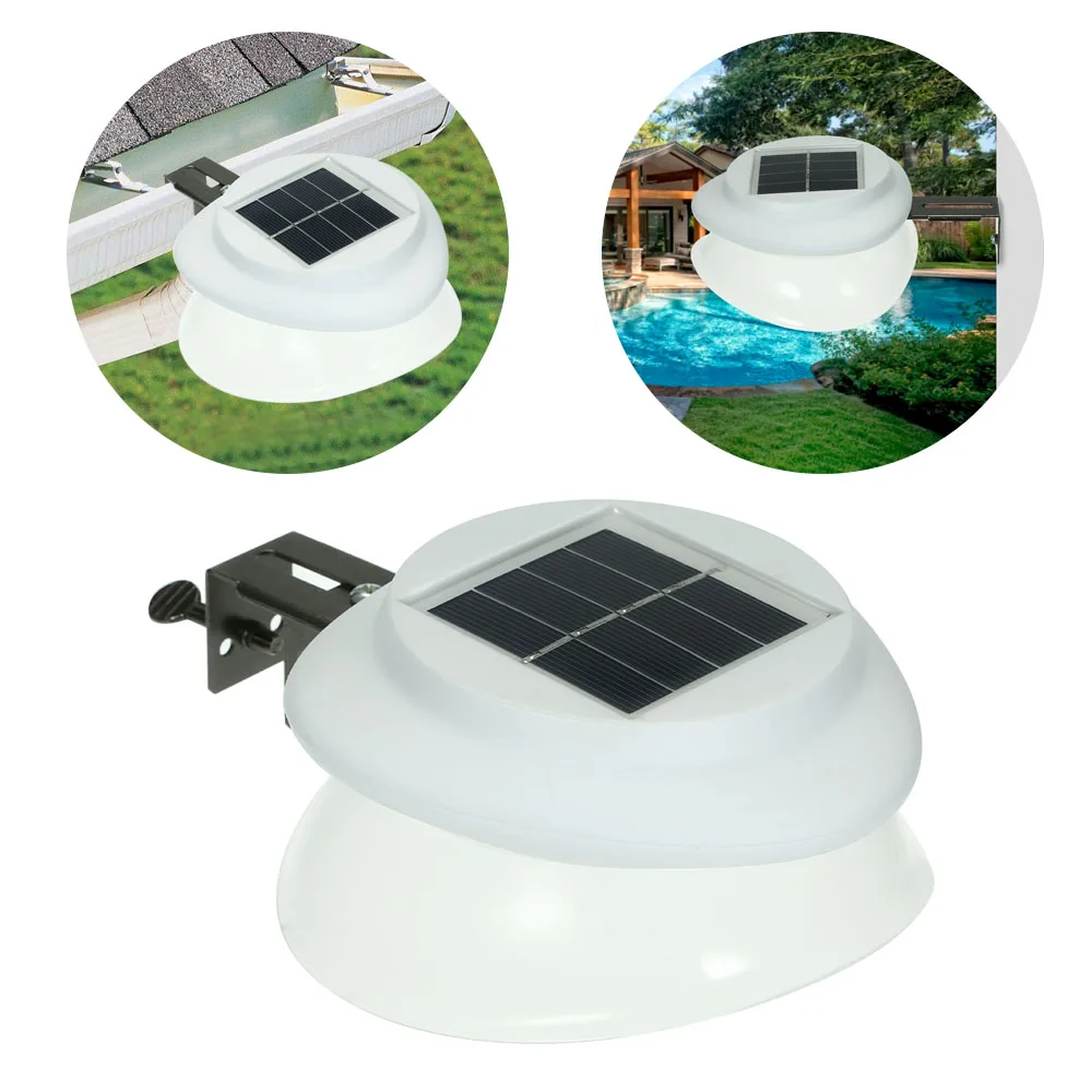 Водонепроницаемая светодиодная панель на солнечной батарее с 9 светодиодный |