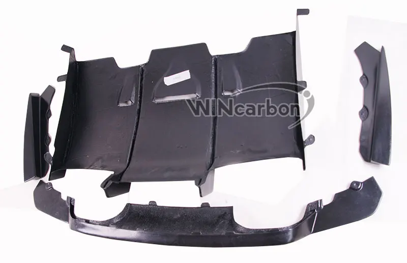 Окрашенный задний диффузор для губ PSM 4 шт. в комплекте F82 M4 F80 M3 2015UP|Обвесы| |