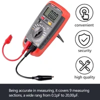 1 pcs ua6013l auto range digital lcd capacitor capacitance test meter multimeter measurement tester meter wholesale worldwide