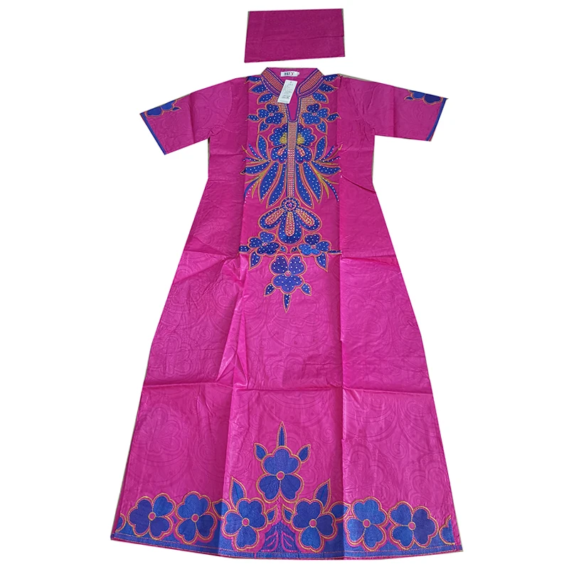 MD Африканское традиционное платье для женщин африканские платья с принтом bazin riche