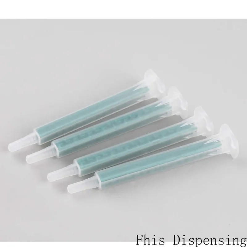Полимерный статический миксер 5 3 16/F6 16 смешивающие сопла для Duo Pack Epoxies Bayonet Square Green