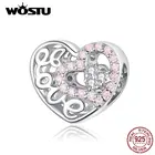 Бусины-подвески женские из серебра 925 пробы с цирконом