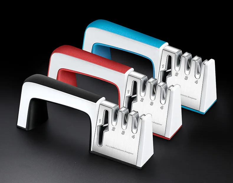 Профессиональная точилка для кухонных ножей точильный камень вольфрамовая Алмазная Керамическая ножницы