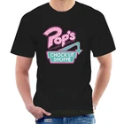 Черная Женская футболка Riverdale pop Shoppe в стиле ретро с изображением южных змей, модная Классическая футболка 2843R