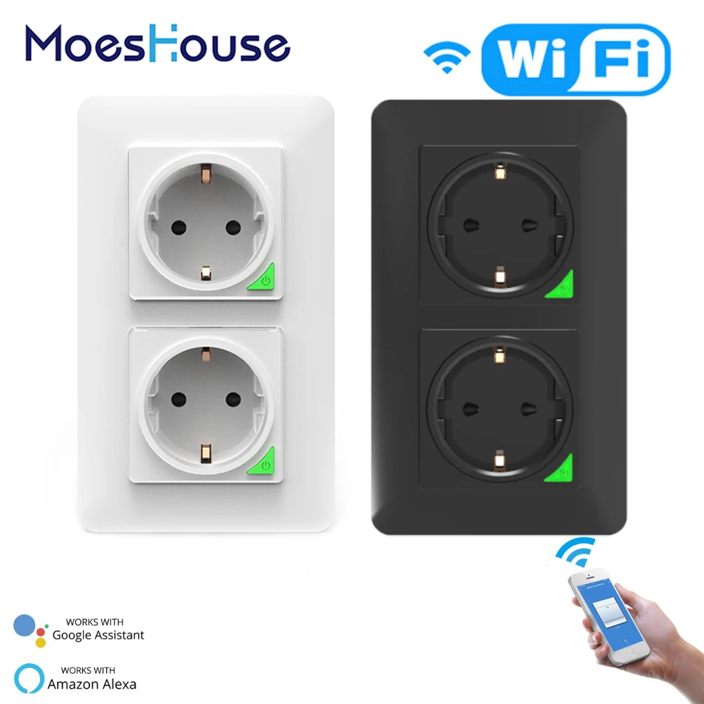 Умная розетка с поддержкой Wi Fi и управлением через приложение|Электрические