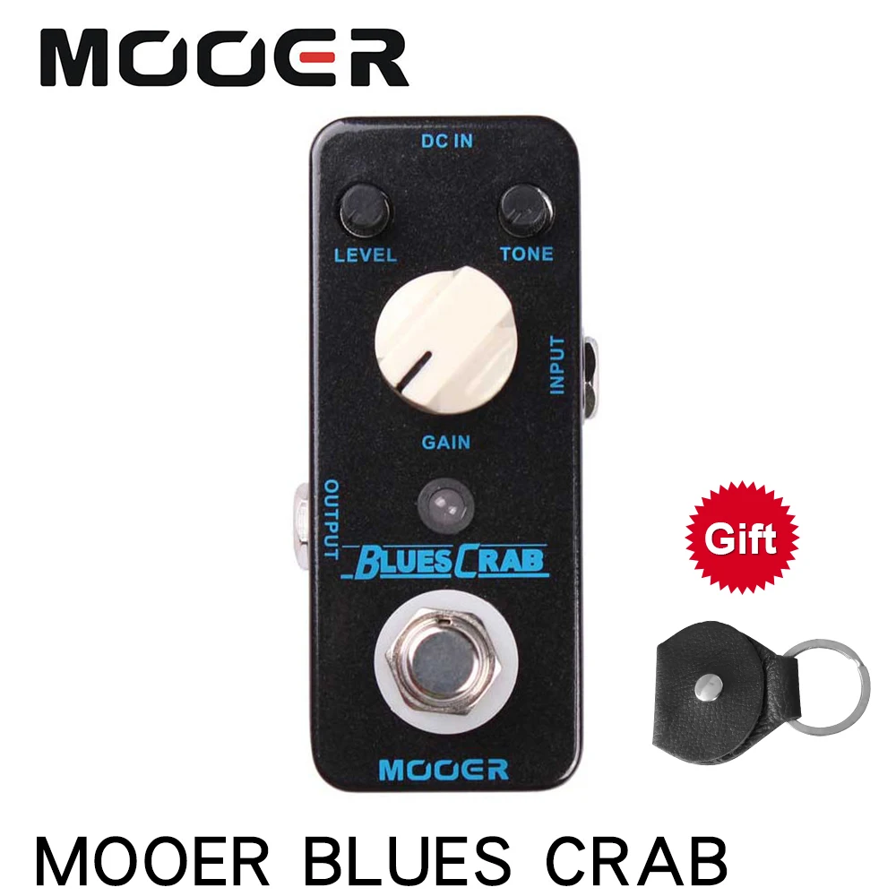 MOOER MBD1 BLUES Краб Blues педаль для гитарного эффекта овердрайв оригинальный байпасс