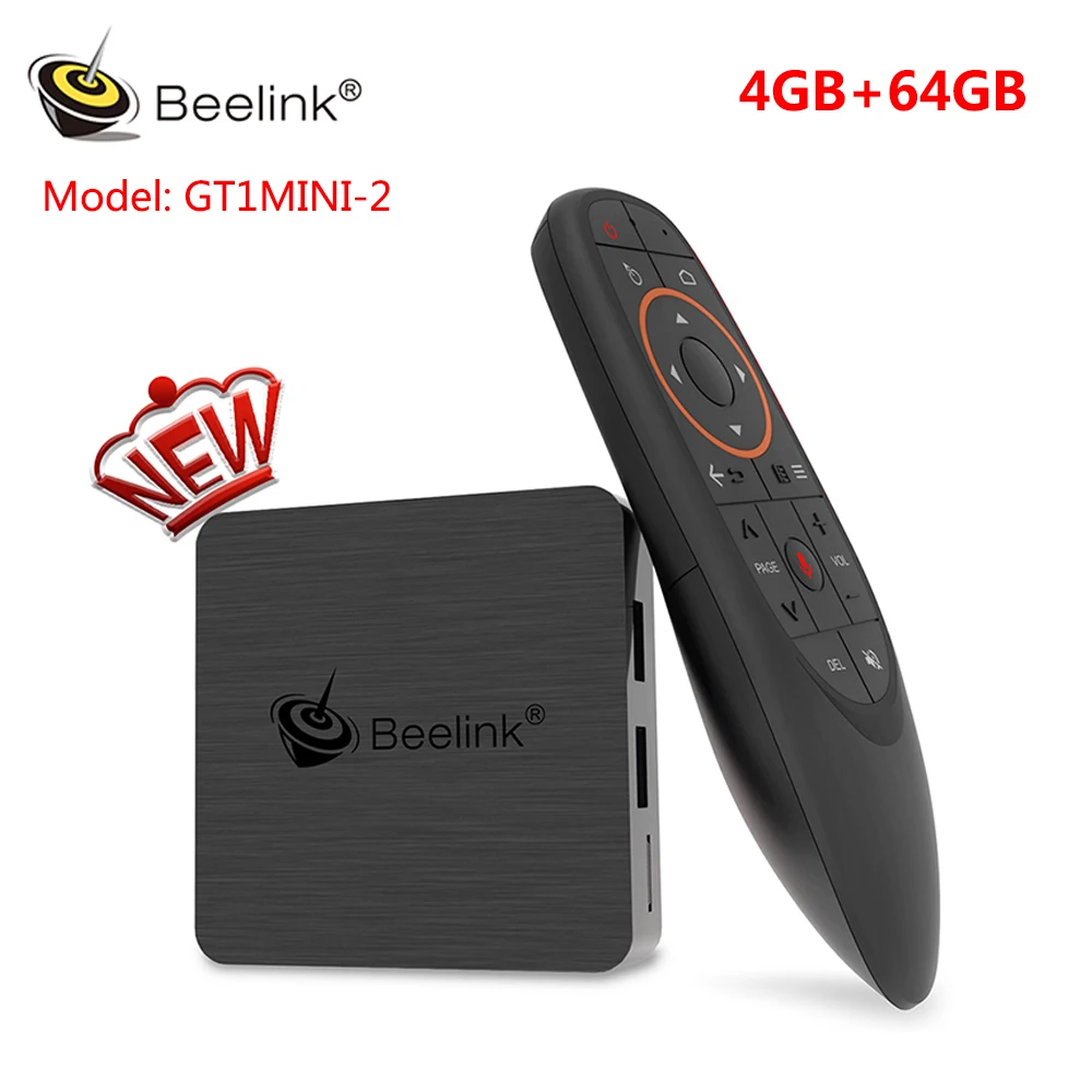 only 4G64G GT1MINI-2 Beelink GT1MINI-2 Amlogic S905X3 4 Гб DDR4 64 Гб rom Smart Android 9,0 tv Box 1000M LAN 2,4G 5G WiFi Bluetooth 4K HD GT1 Mini 2 - Цвет: only 4G64G GT1MINI-2