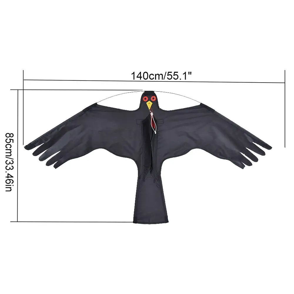 

Bird Scare Kite Flying Eagle Bird Scarer Repeller Scarecrow For Gardening Kite Reflective Flying Eagle For Garden Yard Farm