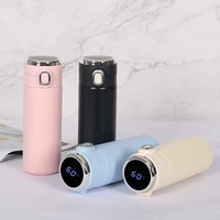 320ml420ml intelligent stainless steel thermos bottle temperature display vacuum cup water bottle outdoor portable travel mug