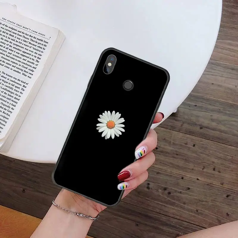 

Daisy Sunflower Floral Phone Case For Xiaomi mi Redmi note 7 8t 9 9t 9s 8 10 10t 11 pro lite K20 max 3