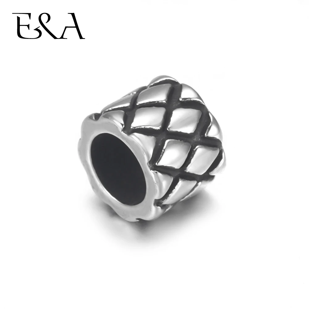 4 шт. бусины из нержавеющей стали 5 мм|Бусины| |