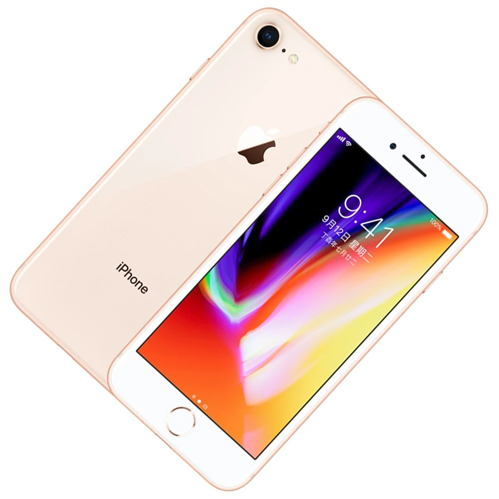 Разблокированный оригинальный Apple iPhone 8 64 Гб/256 Гб ПЗУ 2 ОЗУ 4 7 дюйма Hexa Core A11 4G LTE