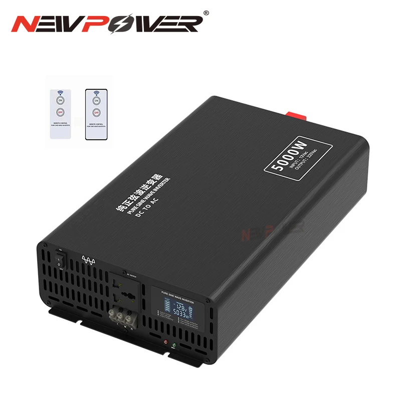 Инвертор немодулированного напряжения с ЖК-дисплеем 4 кВт 5 12 В/24 В/36 В/48 В/60 в/72 В/84