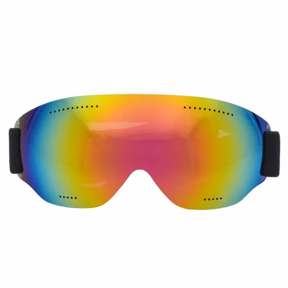 

Universal Single Layer Ski Goggles Big Spherical Snow Goggles Mountaineering Windproof Glasses For Adults And Children
