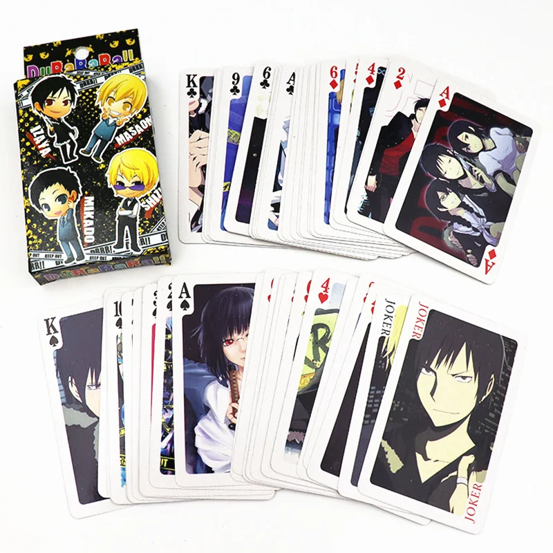 

Аниме DuRaRaRa! Игрушка DuRaRaRa игральные карты для покера Celty Mikado Anri настольная игра подарочные карты коллекционные игрушки