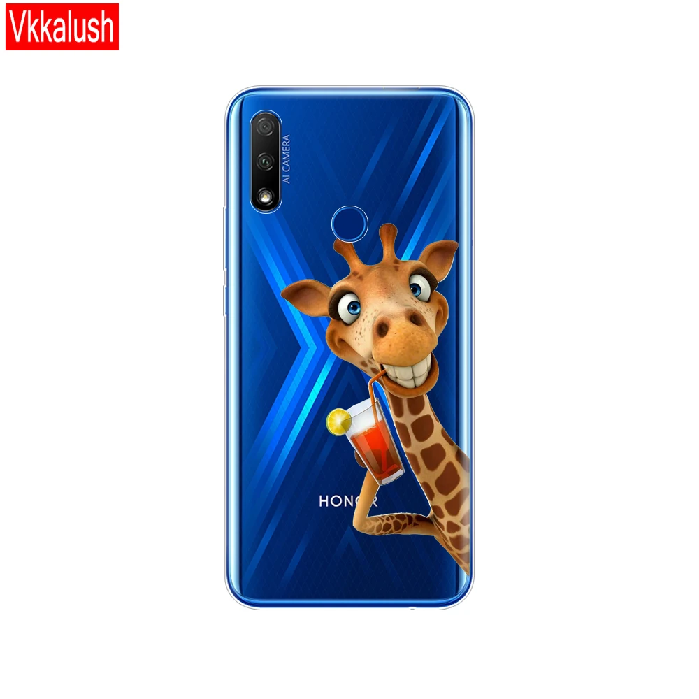 80379 Для Honor 9X Global чехол Honor 9X Premium чехол Силиконовый ТПУ мягкий чехол для телефона для huawei Honor 9X Premium STK-LX1 бампер - Цвет: 80379