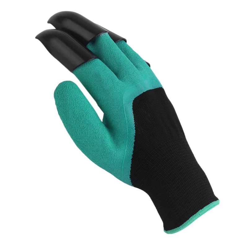 

3 Pcs Mini Shovel Rake Garden Plant Tool / 1 Pair Garden Genie Gloves Set Tools Kit HE