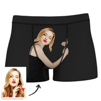 custom funny girlfriend face on mens body boxers personalise wife photo man christmas briefs valentines day gift for husband