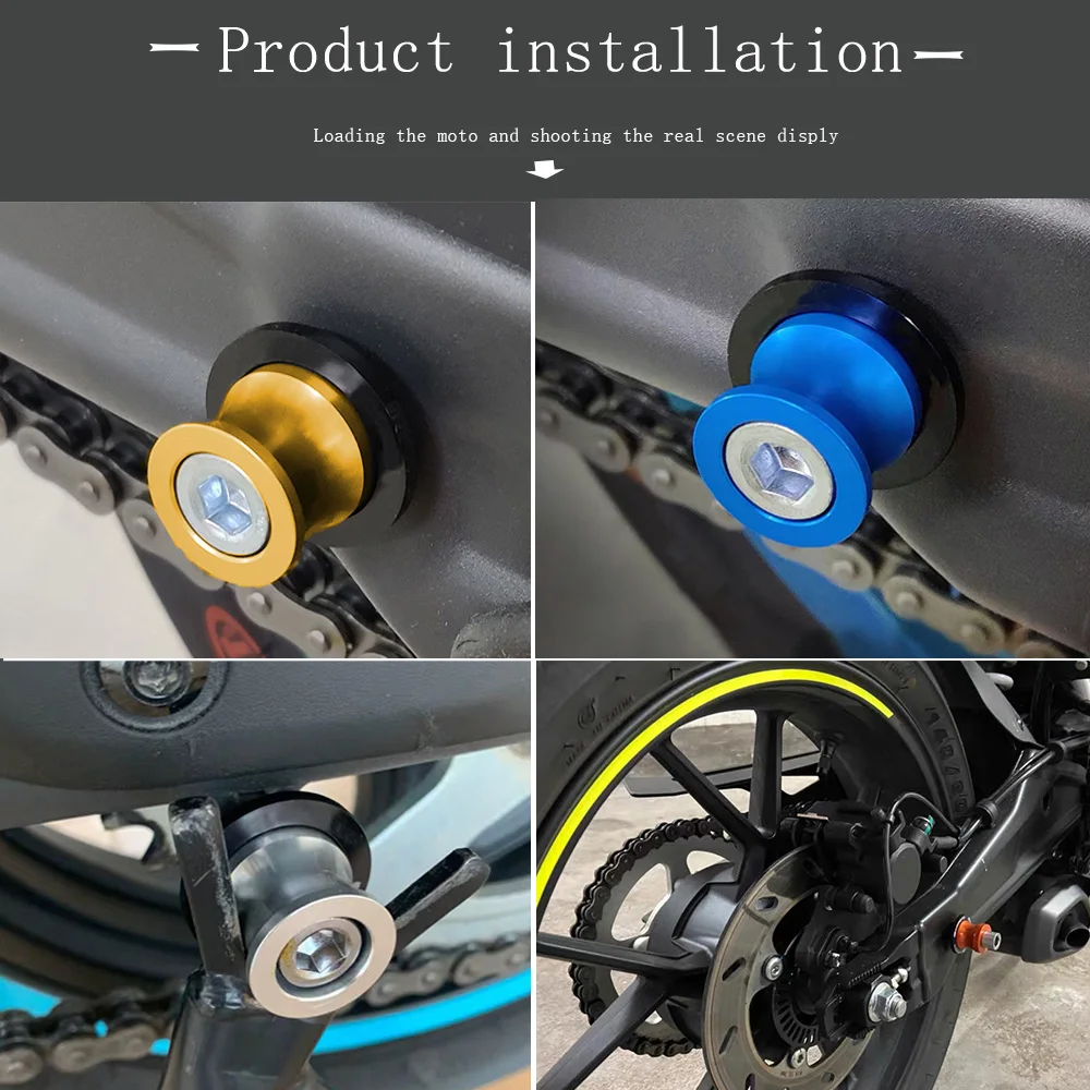 Новинка 2021 винты-Слайдеры для мотоциклов оснастки катушки подставки Yamaha MT-07 2014 2015