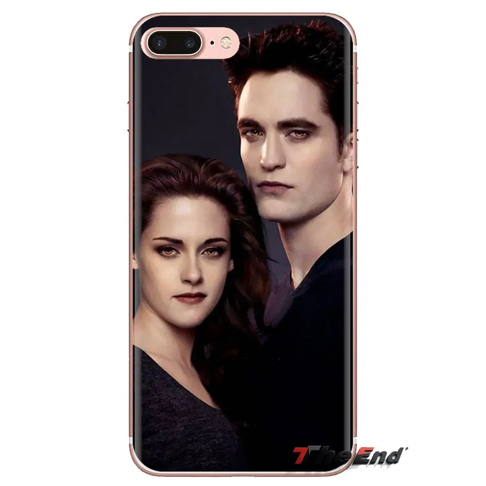 Сага Сумерки для iPhone XS Max XR X 4 4S 5 5S 5C SE 6 6S 7 8 плюс samsung Galaxy J1 J3 J5 J7 A3 A5 прозрачный мешок