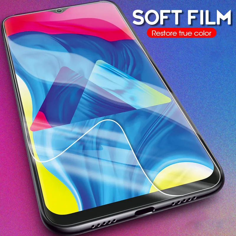 2 in 1 Hydrogel Film+ Clear Camera Film For Samsung Galaxy A90 A70 A60 A50 A40 A30 A20 A10 A30S A50S M10 M20 M30 M40 Soft | Мобильные