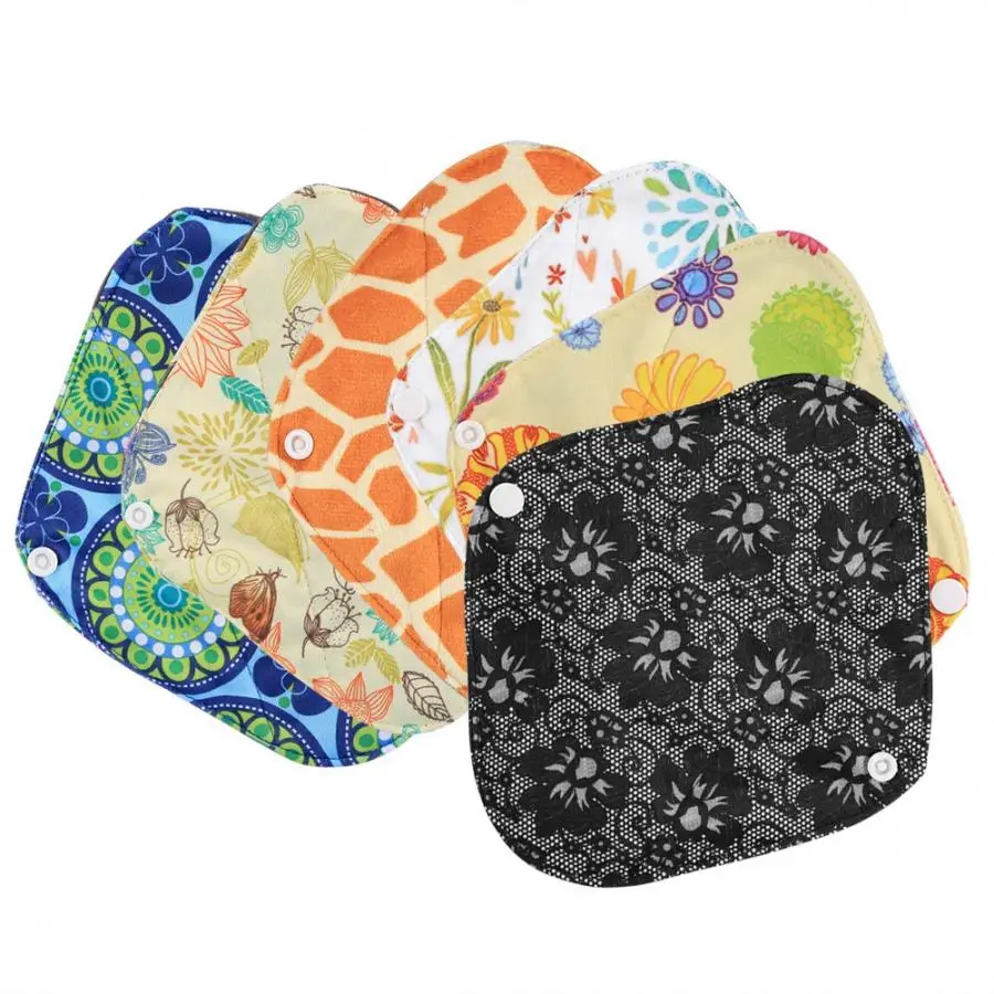 Моющийся влажный мешок 1 шт. + 6 многоразовые тканевые гигиенические